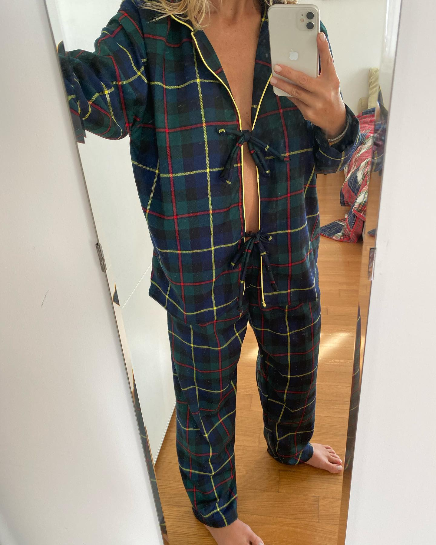 Pigiama Tartan Flanella 