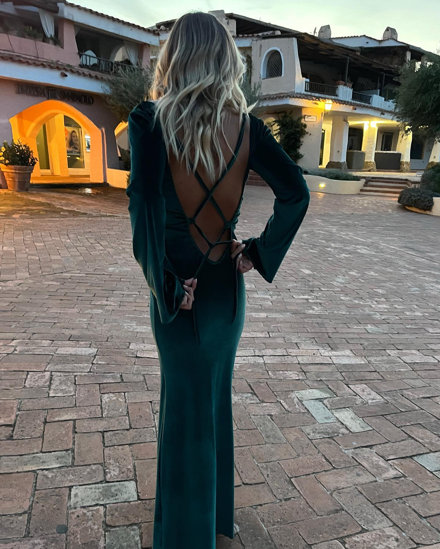 Last Night in Porto Cervo Dress