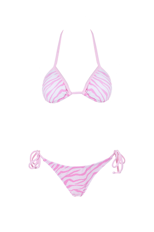 Triangolo rodeo Zebra soft pink 