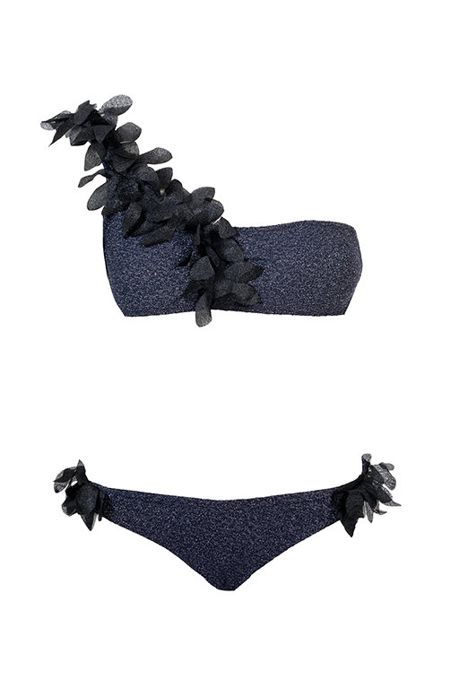 Maleficent bikini glitter nero 